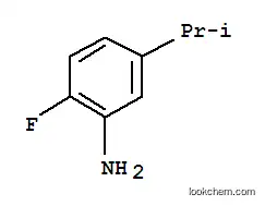 벤젠아민, 2-플루오로-5-(1-메틸에틸)-(9CI)