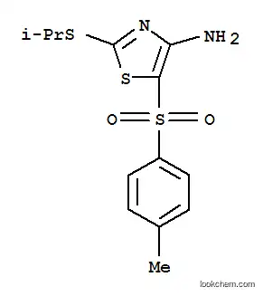 4-아미노-2-이소프로필티오-5-토실티아졸