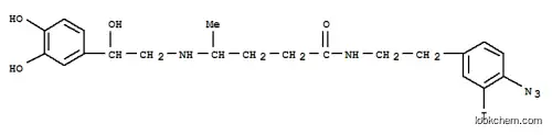 N-(4-아지도-3-요오도펜에틸아미도이소부틸)노르에피네프린