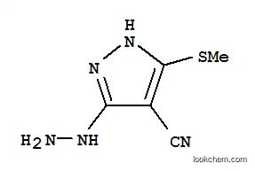 5-히드라지닐-3-메틸티오-4-시아노 -1H 피라졸