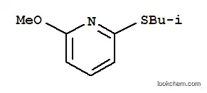피리딘, 2-메톡시-6-[(2-메틸프로필)티오]-(9CI)