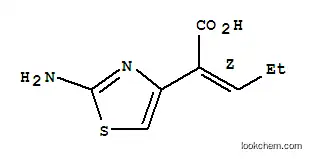 (Z)-2-(2-아미노티아졸-4-일)-2-펜텐산