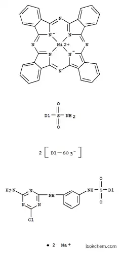 디소듐[3-(4-아미노-6-클로로-1,3,5-트리아진-2-일아미노)페닐설파모일](설파모일)(디설포네이토)프탈로시아니네이토(4-)니켈레이트(Ⅱ)