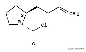 시클로펜탄카르보닐 클로라이드, 2-(3-부테닐)-, 트랜스-(9CI)