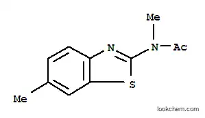 아세트아미드, N-메틸-N-(6-메틸-2-벤조티아졸릴)-(9CI)