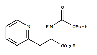 2-Pyridinepropanoicacid,α-[[(1,1-dimethylethoxy)carbonyl]amino]-,(±)-