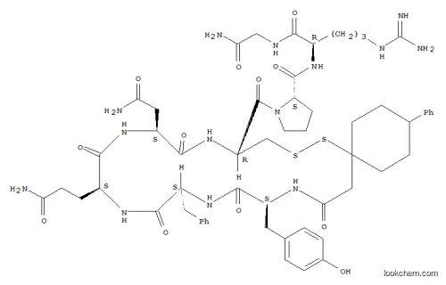 아르기프레신, (1-머캅토-4-페닐사이클로헥산아세트산)(1)-