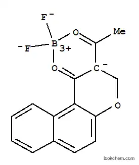 1-(1-(디플루오로보릴)-옥시-3H-벤조(F)크로멘-2-일)-에타논 내부 복합체