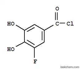 벤조일 클로라이드, 3-플루오로-4,5-디히드록시-(9CI)