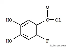 벤조일 클로라이드, 2-플루오로-4,5-디히드록시-(9CI)