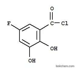 벤조일 클로라이드, 5-플루오로-2,3-디히드록시-(9CI)