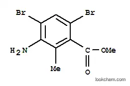 메틸 3-아미노-4,6-디브로모-오-톨루에이트