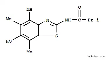 프로판아미드, N-(6-히드록시-4,5,7-트리메틸-2-벤조티아졸릴)-2-메틸-