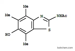 아세트아미드, N-(6-히드록시-4,5,7-트리메틸-2-벤조티아졸릴)-