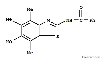 벤즈아미드, N-(6-히드록시-4,5,7-트리메틸-2-벤조티아졸릴)-