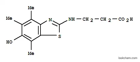 -bta-알라닌, N-(6-히드록시-4,5,7-트리메틸-2-벤조티아졸릴)-