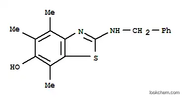 6- 벤조 티아 졸롤, 4,5,7- 트리메틸 -2-[(페닐 메틸) 아미노]-