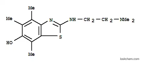 6-벤조티아졸롤, 2-[[2-(디메틸아미노)에틸]아미노]-4,5,7-트리메틸-