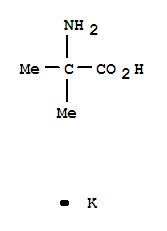 Alanine, 2-methyl-,potassium salt (1:1)