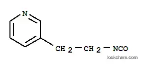피리딘, 3-(2-이소시아네이토에틸)-(9CI)