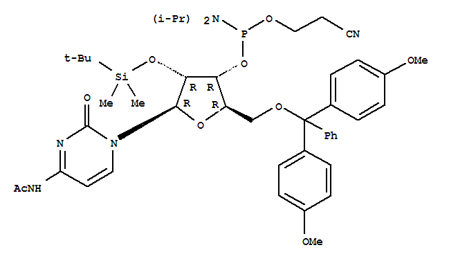 5'-O-DMT-2'-O-tert-butyldimethylsilyl-N4-Acetyl-cytidine3'-CEphosphoramidite