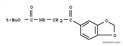 (2-BENZO[1,3]DIOXOL-5-YL-2-OXO-ETHYL)-탄산 tert-부틸 에스테르