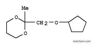1,3-디옥산,2-[(시클로펜틸옥시)메틸]-2-메틸-(9Cl)