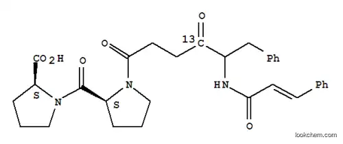 (5-신나미도-4-옥소-6-페닐헥사노일)프롤릴-프롤린