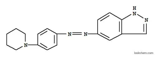 5-(4'-(N-피페리디닐)페닐아조)인다졸