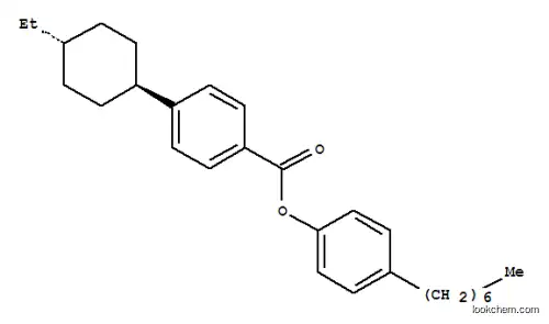 4- 헵틸 페닐 -4'- 트랜스-에틸 시클로 헥실 벤조 에이트