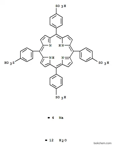 4,4′,4”,4”'-(포르핀-5,10,15,20-테트레일)테트라키스(벤젠-술폰산) 테트라나트륨 염 도데카하이드레이트