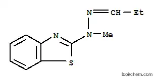 프로판알, 2-벤조티아졸릴메틸히드라존(9CI)