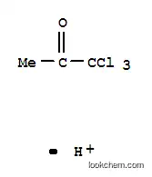 2-프로판온, 1,1,1-트리클로로-, 공액산(9CI)