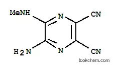 2,3-피라진디카르보니트릴,5-아미노-6-(메틸아미노)-(9CI)