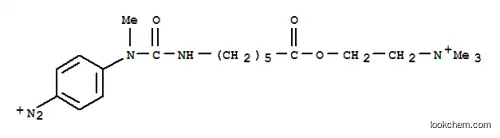 (N'-메틸,N'-4-디아조늄페닐)(N-6-헥산산, 2-(트리메틸암모늄)에틸에스테르)우레아