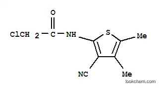2-클로로-N-(3-시아노-4,5-디메틸-티오펜-2-일)-아세트아미드