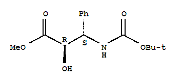 Methyl(2R,3S)-3-(tert-butoxycarbonylamino)-2-hydroxy-3-phenylpropionate