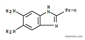 1H-벤즈이미다졸-5,6-디아민,2-프로필-(9CI)