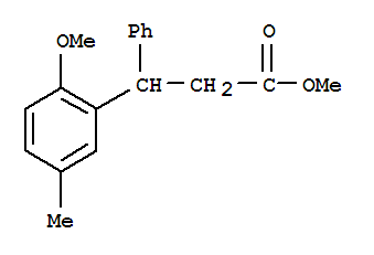 Methyl3-(2-methoxy-5-methylphenyl)-3-phenylpropionate