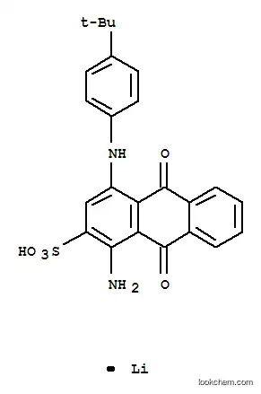 2-안트라센술폰산, 1-아미노-4-[[4-(1,1-디메틸에틸)페닐]아미노]-9,10-디히드로-9,10-디옥소-, 모노리튬염