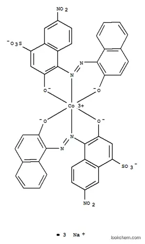 코발테이트(3-), 비스[3-하이드록시-4-[(2-하이드록시-1-나프탈레닐)아조]-7-니트로-1-나프탈렌설포나토(3-)]-, 삼나트륨