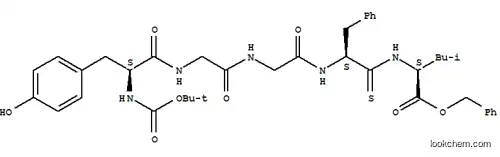 t-부틸옥시카르보닐티로실-글리실-글리실-페닐알라닐-psi(티오아미드)류실 벤질 에스테르