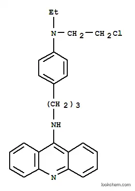 N-[3-[4-(2-클로로에틸-에틸-아미노)페닐]프로필]아크리딘-9-아민