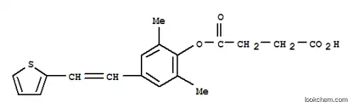 2,6-디메틸-4-(2-(2-티에닐)에테닐)페닐 숙시네이트