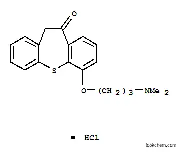디벤조(b,f)티에핀-10(11H)-온, 6-(3-(디메틸아미노)프로폭시)-, 염화수소