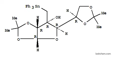 3-C-((트리페닐스타닐)메틸)-1,2-5,6-디-O-이소프로필리덴-D-알로푸라노스