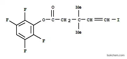 2,3,5,6-테트라플루오로페닐-3,3-디메틸-5-요오도-4-펜테노에이트