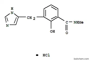 2-히드록시-3-(3H-이미다졸-4-일메틸)-N-메틸-벤즈아미드 염산염
