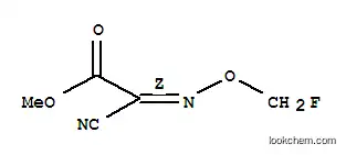 아세트산, 시아노[(플루오로메톡시)이미노]-, 메틸 에스테르, (Z)-(9CI)