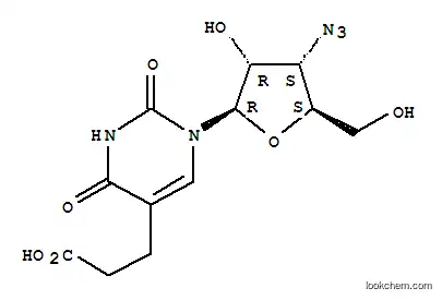 5-카르복시에틸-3'-아지도-3'-데옥시티미딘